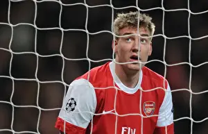 Nicklas Bendtner (Arsenal). Arsenal 2: 1 Barcelona, UEFA Champions League