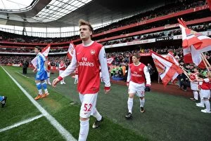 Nicklas Bendtner (Arsenal). Arsenal 2: 1 Huddersfield Town, FA Cup Fourth Round