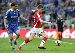 Nicklas Bendtner (Arsenal) Branislav Ivanovic (Chelsea)