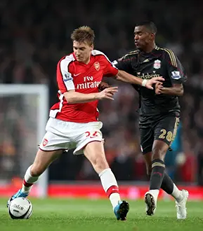 Nicklas Bendtner (Arsenal) Damien Plessis (Liverpool)