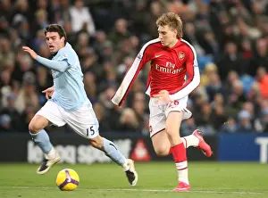 Nicklas Bendtner (Arsenal) Javier Garrido (Man City)