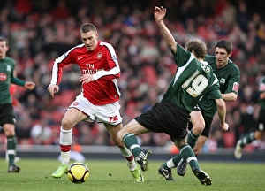 Nicklas Bendtner (Arsenal) Marcel Seip (Plymouth)
