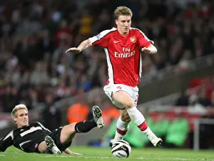 Nicklas Bendtner (Arsenal) Matthew Kilgallon (Sheffield United)