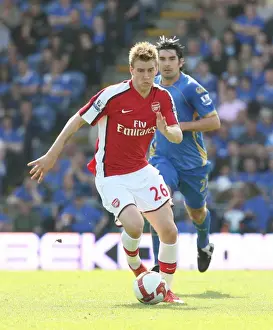 Nicklas Bendtner (Arsenal) Richard Hughes (Portsmouth)