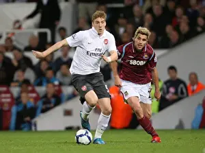 Nicklas Bendtner (Arsenal) Valon Behrami (West Ham)