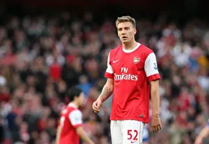 Arsenal V Birmingham City 2010-11 Prints: Nicklas Bendtner Scores the Winner: Arsenal 2-1 Birmingham City