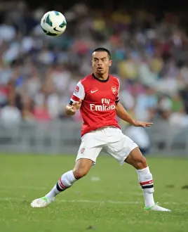 Nico Yennaris in Action: Arsenal's Pre-Season Clash with Kitchee FC (2012)