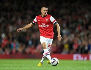 Images Dated 26th September 2012: Nico Yennaris (Arsenal). Arsenal 6: 1 Coventry City. Capital One League Cup