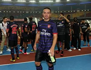 Malaysia XI v Arsenal 2012-13 Collection: Nico Yennaris (Arsenal). Malaysia 1: 2 Arsenal. Pre Season Friendly. National Stadium