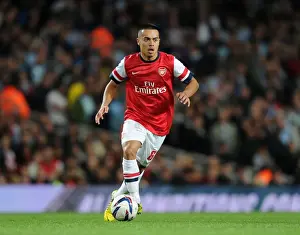 Arsenal V Coventry City - Capital One Cup 2012-13 Prints: Nico Yennaris: Arsenal's Rising Star in Action against Coventry City
