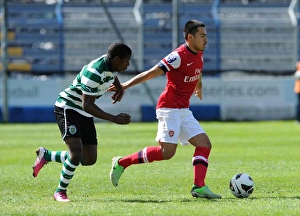 Youth Sports League Prints: Nico Yennaris vs. Wilson Manafa: Clash in Arsenal U19's NextGen Series 3rd Place Play Off