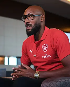 Nicolas Anelka Reunites with Real Madrid at Bernabeu: Arsenal Legends vs. Real Madrid Legends (2018)