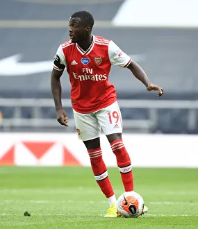 Nicolas Pepe in Action: Arsenal vs. Tottenham Hotspur, Premier League 2019-2020