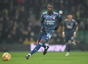 Norwich City V Arsenal 2021-22 Prints: Nicolas Pepe in Action: Arsenal vs. Norwich City, Premier League 2021-22
