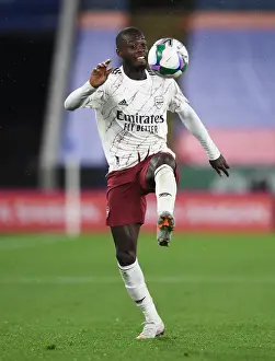 Nicolas Pepe in Action: Arsenal vs Leicester City - Carabao Cup 2020-21