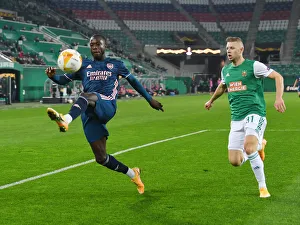 Nicolas Pepe in Action: Arsenal vs Rapid Vienna, UEFA Europa League 2020-21