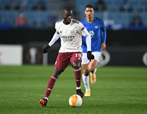 Nicolas Pepe in Action: Molde FK vs Arsenal, UEFA Europa League 2020-21