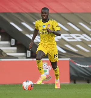 Southampton V Arsenal 2019-20 Prints: Nicolas Pepe in Action: Southampton vs Arsenal, Premier League 2019-2020