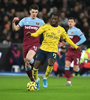 Nicolas Pepe Outmaneuvers Declan Rice: West Ham United vs. Arsenal FC, Premier League 2019-20