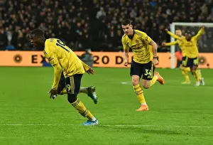 Nicolas Pepe Scores Arsenal's Second Goal vs West Ham United in Premier League (December 2019)