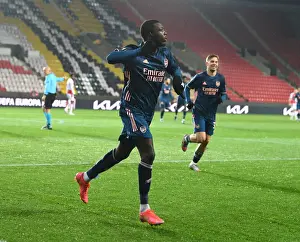 Nicolas Pepe Scores First Arsenal Goal in Europa League Victory over Slavia Praha (Behind Closed Doors)