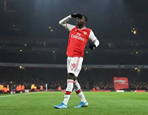 Nicolas Pepe Scores First Arsenal Goal Against Manchester United (2019-20)