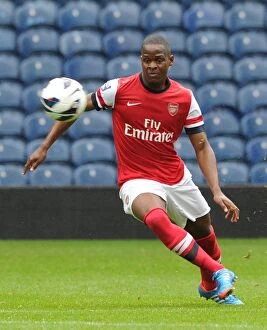 Images Dated 1st October 2012: Nigel Neita Scores for Arsenal U21: 1-0 Win Over West Bromwich Albion U21