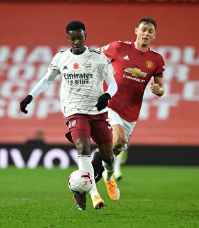 Nketiah Breaks Past Matic: Manchester United vs. Arsenal, 2020-21 Premier League