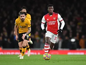 Nketiah Outsmarts Neves: Arsenal's Masterclass Performance Against Wolves