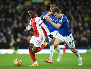 Nketiah Outwits Coleman: Arsenal's Thrilling Premier League Victory Over Everton