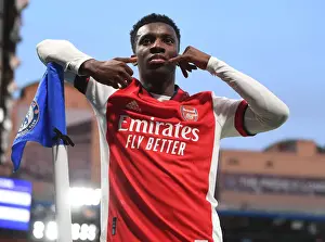 Nketiah Scores the Thriller: Arsenal's Triumph over Chelsea in the 2021-22 Premier League