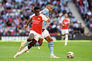 Nketiah vs Akanji: FA Community Shield Clash at Wembley - Arsenal vs Manchester City, 2023