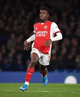Nketiah vs. Chelsea: A Premier League Showdown at Stamford Bridge - Intense Face-Off, 2021-22