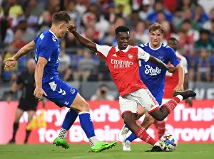 Arsenal V Everton - Pre Season 2022-23 Prints: Nketiah vs Tarkowski: A Pre-Season Showdown at the Baltimore Battlefield - Arsenal vs Everton