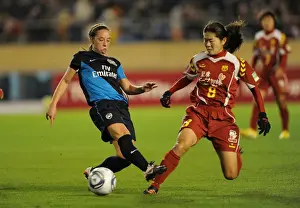 Nobbs vs Sawa: A 1-1 Stalemate in Charity Match between INAC Kobe and Arsenal Ladies at Nishigaoka Stadium, Tokyo