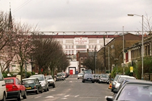 The North Bank. Arsenal Stadium, Highbury, London, 27 / 2 / 04