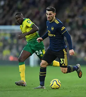 Norwich City vs Arsenal: Sead Kolasinac Clashes with Ibrahim Amadou