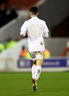 NOTTINGHAM, ENGLAND - JANUARY 09: Charlie Patino of Arsenal during the Emirates FA Cup Third Round match between