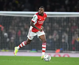 Nuno Tavares in Action: Arsenal's Defensive Star Shines in Carabao Cup Quarters vs Sunderland
