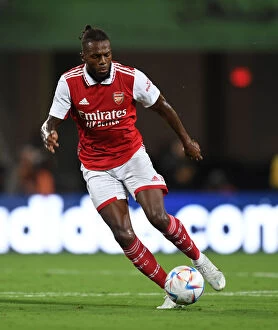 Images Dated 23rd July 2022: Nuno Tavares Shines: Arsenal's Standout Performance Against Chelsea in the 2022-23 Florida Cup