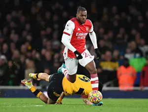Nuno Tavares Slick Move: Outsmarting Raul Jimenez in Arsenal's Victory over Wolverhampton Wanderers