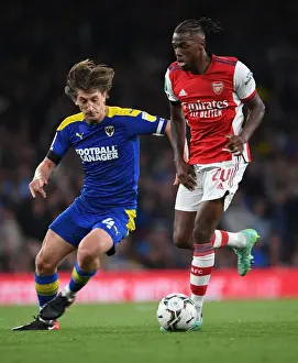 Nuno Tavares vs. Alex Woodyard: Arsenal's Defensive Battle in Carabao Cup Clash Against AFC Wimbledon
