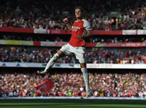 Odegaard Scores First Arsenal Goal: Arsenal 1-Manchester United, Premier League 2023-24