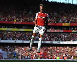 Odegaard Scores First Arsenal Goal: Arsenal 1-Manchester United, Premier League 2023-24