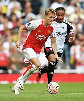 Odegaard Shines: Arsenal Secure 1-0 Victory Over Fulham (2023-24 Premier League)