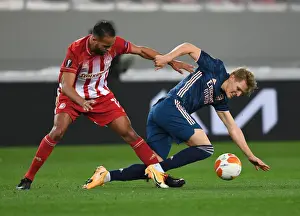 Odegaard vs El Arabi: Clash in Empty Karaiskakis Stadium - Olympiacos vs Arsenal, UEFA Europa League Round of 16