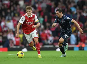 Odegaard vs Freuler: Clash of the Midfield Maestros - Arsenal vs Nottingham Forest, 2022-23 Premier League