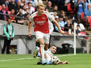 Odegaard vs. Kovacic: A Riveting Battle at the Community Shield - Arsenal vs. Manchester City (2023-24)