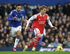 Odegaard vs. McNeil: A Premier League Battle at Goodison Park