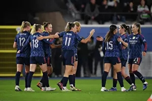 OH Leuven V Arsenal Women - KO 1st Leg 2025-26 Prints: OH Leuven v Arsenal Women FC - UEFA Women's Champions League 2025/26 KO play-offs First Leg OH Leuven v Arsenal